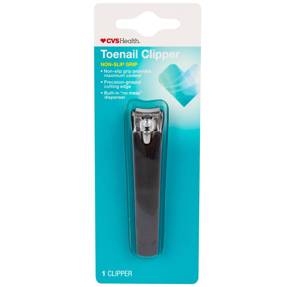 CVS Health Non-Slip Grip Toenail Clipper