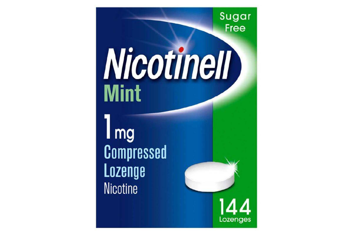 Nicotinell Nicotine Lozenge Stop Smoking Aid 1 mg Mint 144 Pieces