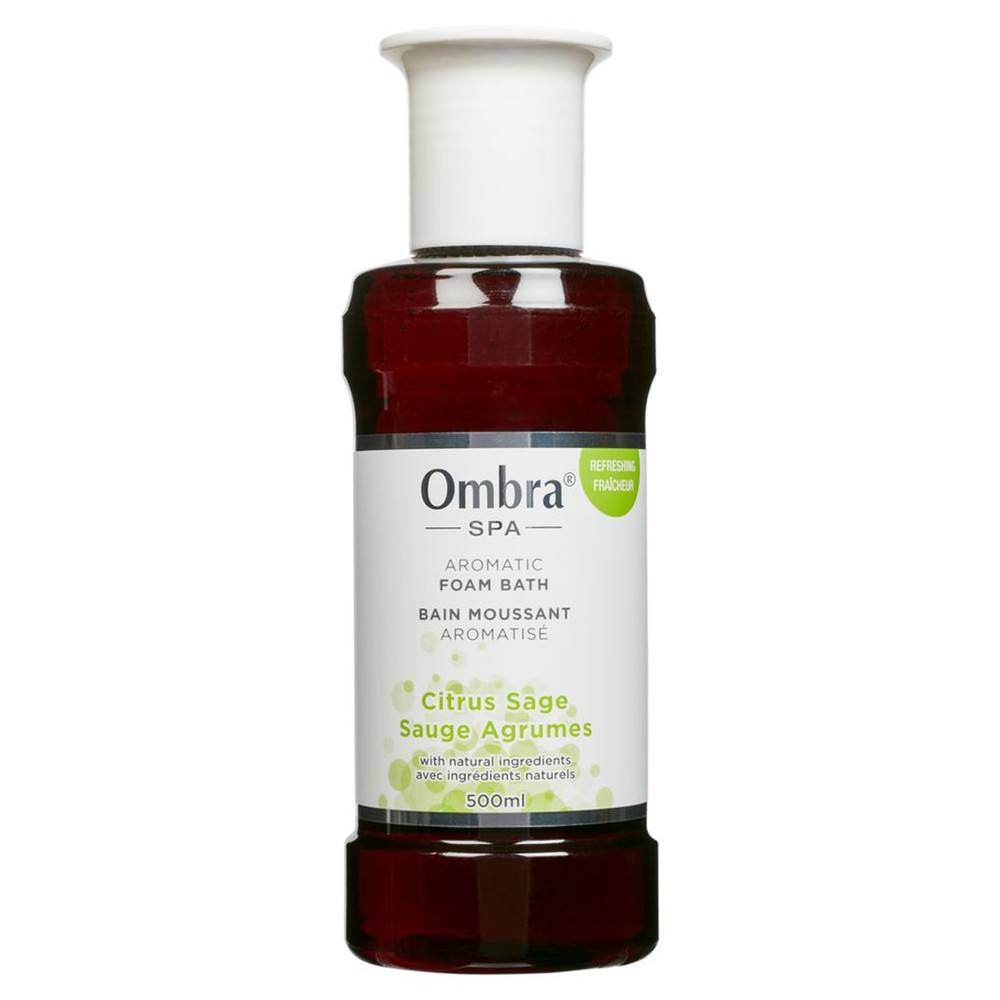 Ombra Spa Aromatic Foam Bath Citrus Sage