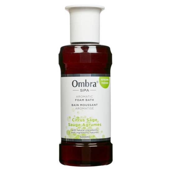 Ombra Spa Aromatic Foam Bath Citrus Sage (500 ml)