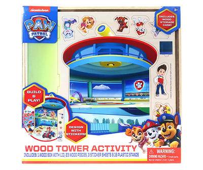 PAW Patrol Wood Tower Activity Kit, Assorted