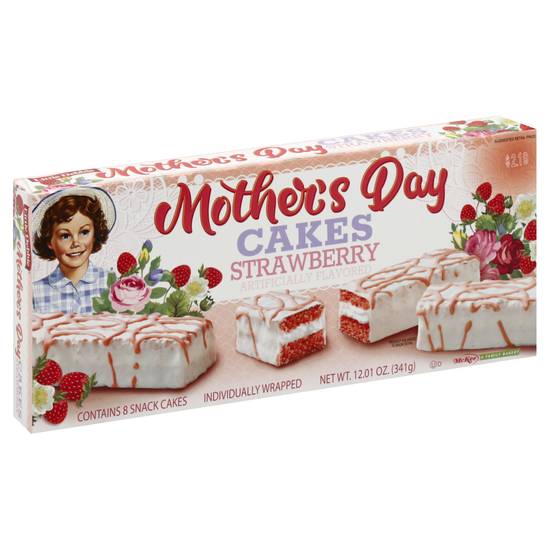 Little Debbie Mother's Day Strawberry Snack Cakes (8 ct)