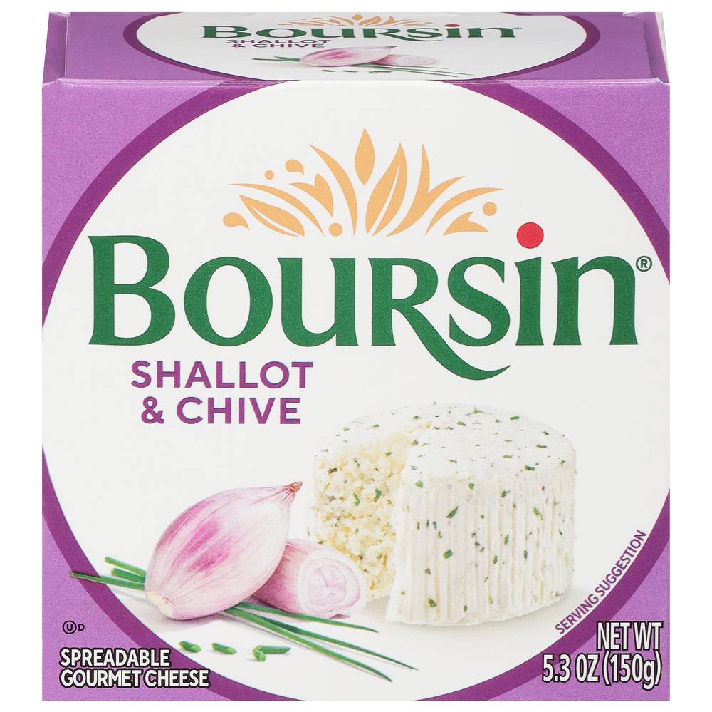 Boursin Shallot & Chive Gournay Cheese (5.2 oz)