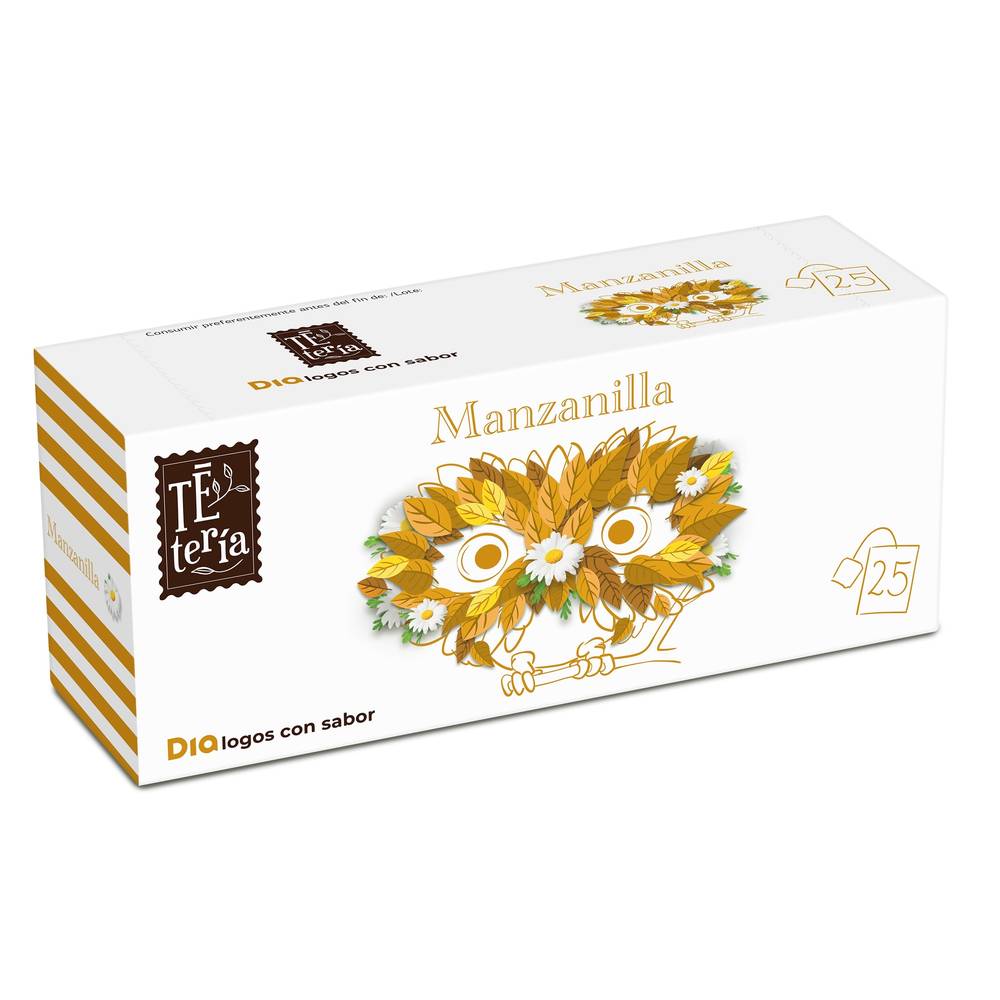 Manzanilla Tetería De Dia Caja 25 Unidades