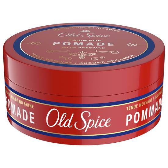 Old Spice No Shine Medium Hold Hair Styling Pomade