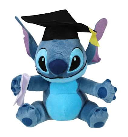 Disney Stitch Graduation Plush Stitch Grad