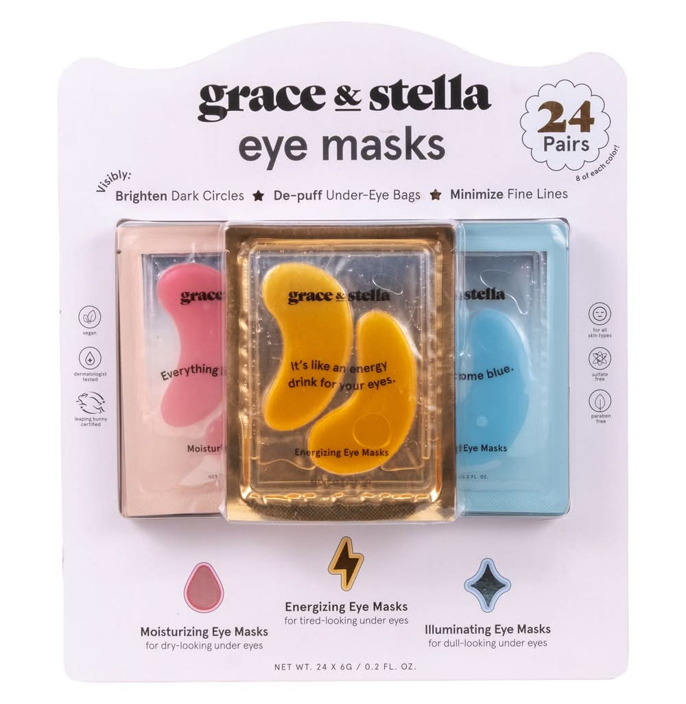 grace & stella Eye Masks (0.2 fl oz, 24 ct)