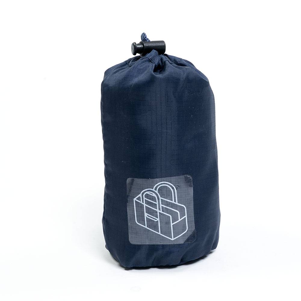 Miniso bolsa de viaje pegable minigo azul marino (1 pieza)