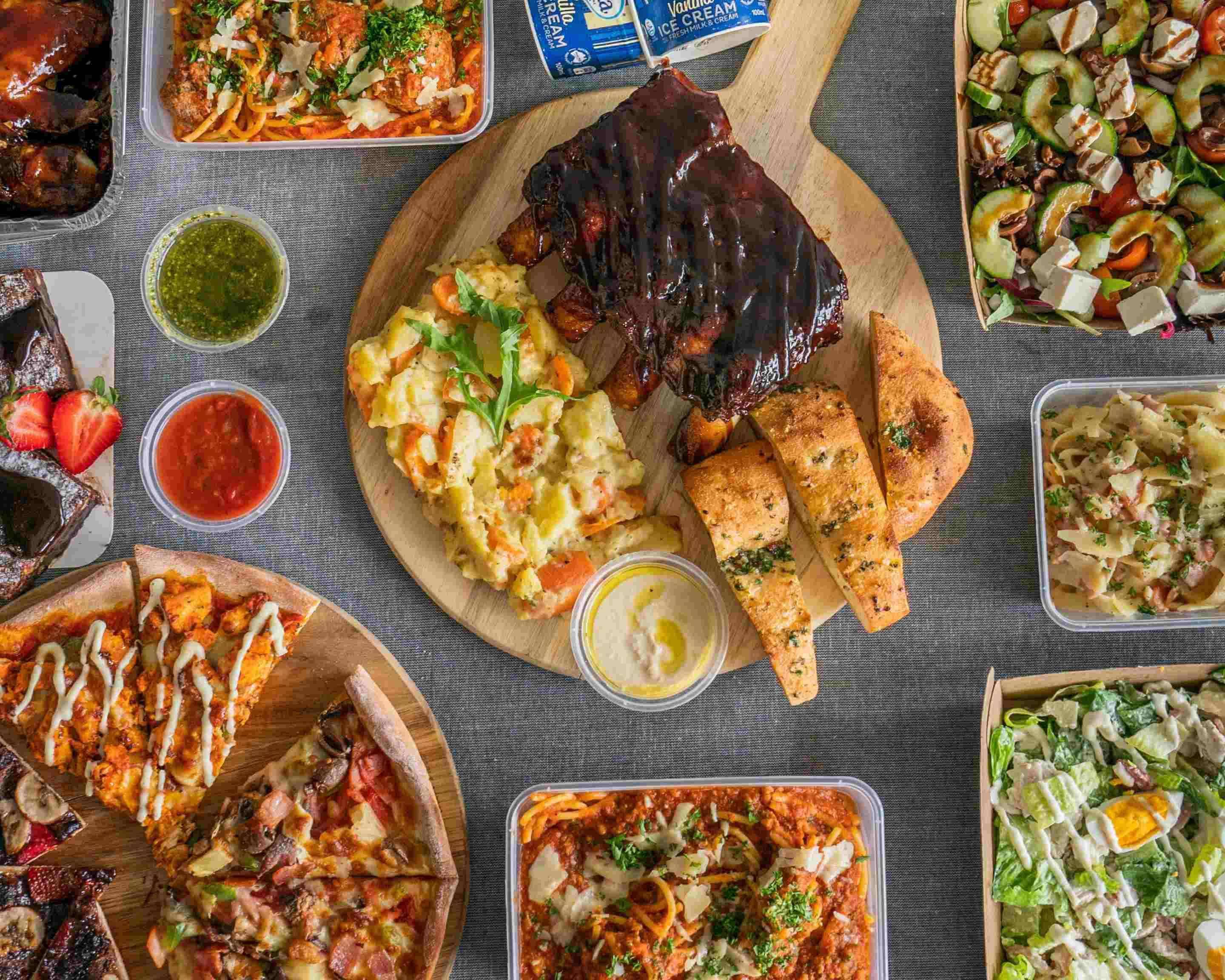 Vinny's Pizza Pasta Ribs Restaurant Menu Takeout in Brisbane