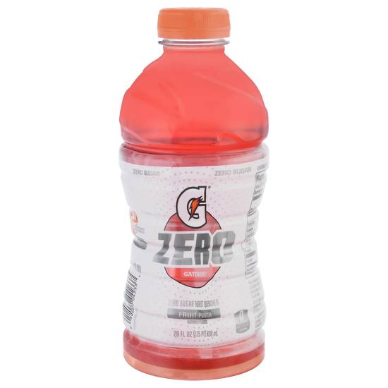Gatorade Thirst Quencher Zero Sugar Sports Drink (28 fl oz) (fruit punch)