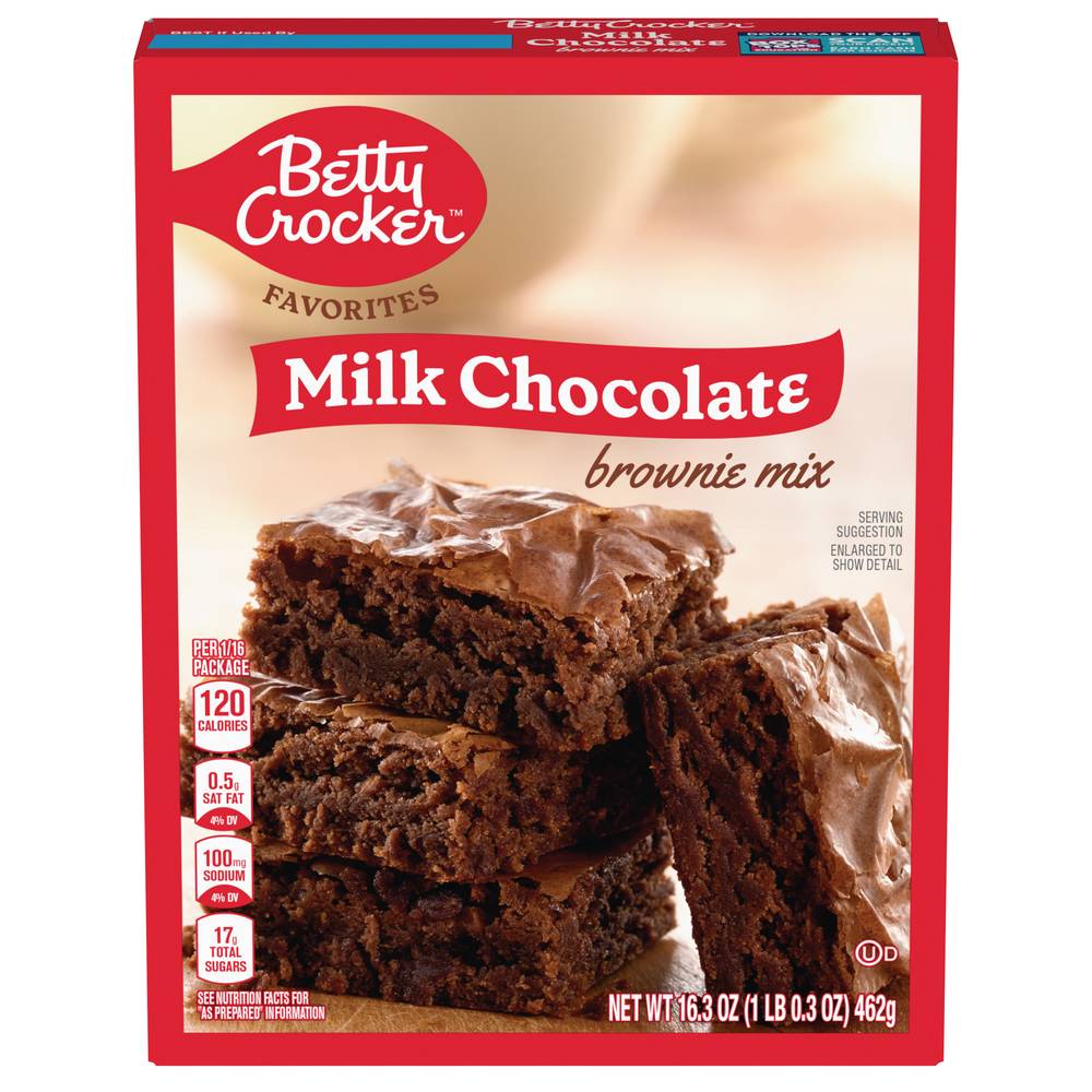 Betty Crocker Favorites Brownie Mix, Milk Chocolate (16.3 oz)