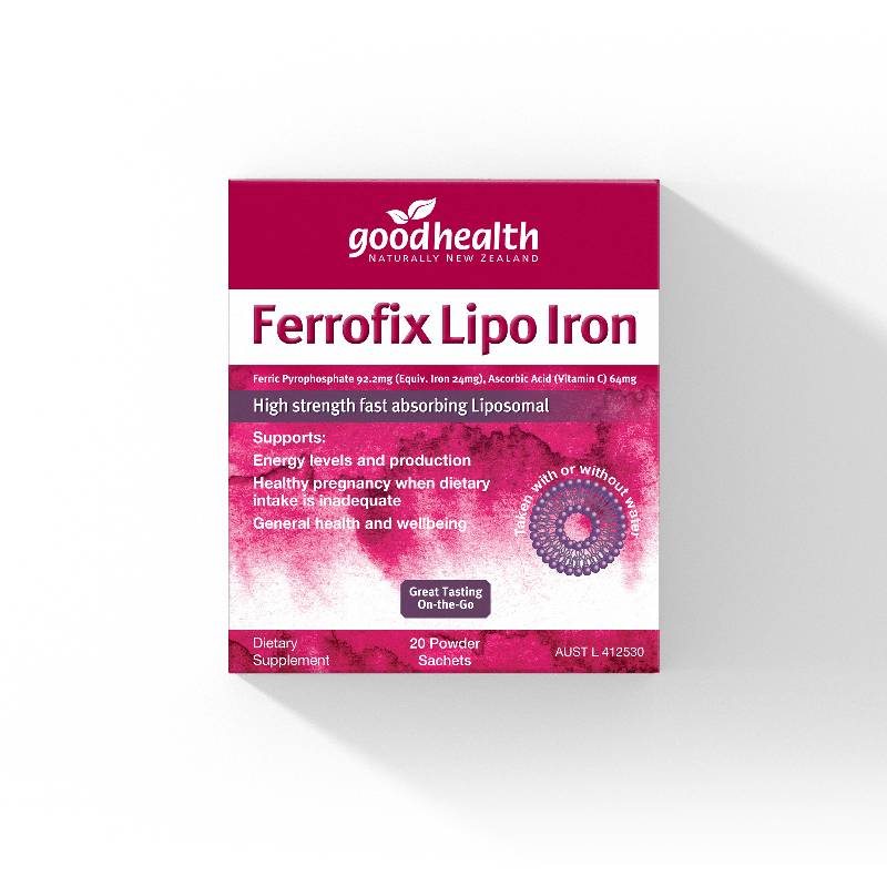 GHP Ferrofix Lipo Iron Sachet 20s