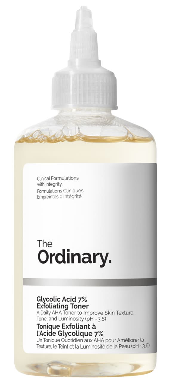 The Ordinary Glycolic Acid 7% Exfoliating and Brightening Daily Toner 8 oz/ 240 mL