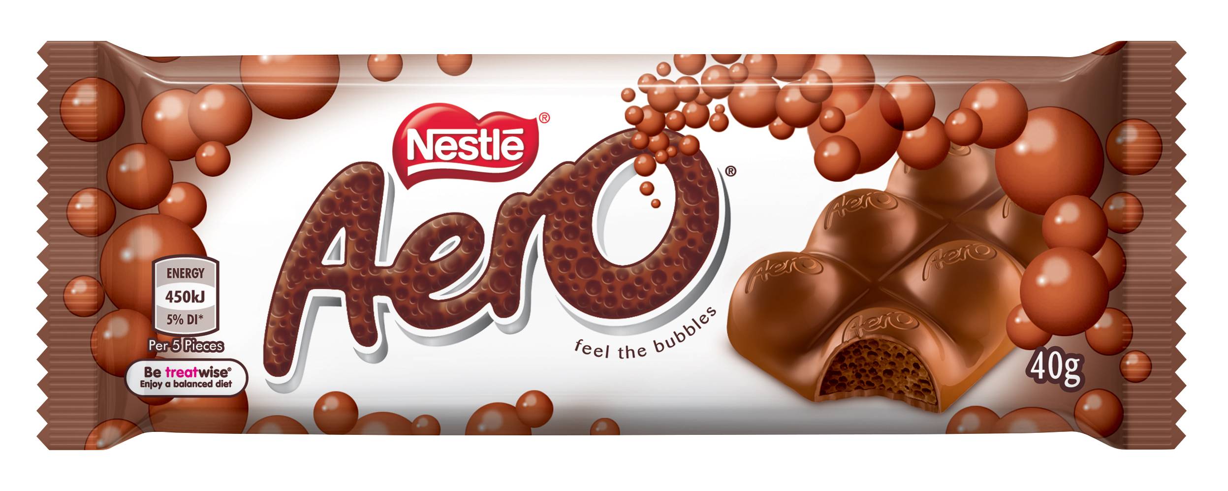 Aero Milk Chocolate Bar (40g)