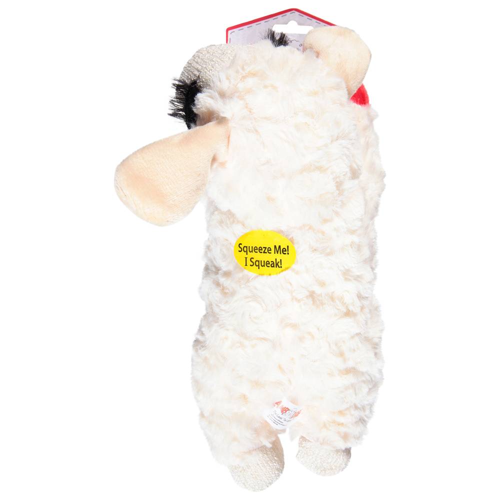 Lamb Chop Dog Pet Toy (white)