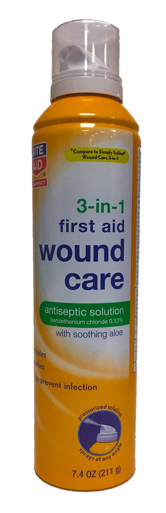 Rite Aid 3-in-1 Wound Care Spray (7.4 oz)