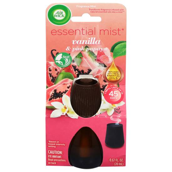 Air Wick Essential Mist Vanilla & Pink Papaya Freshener