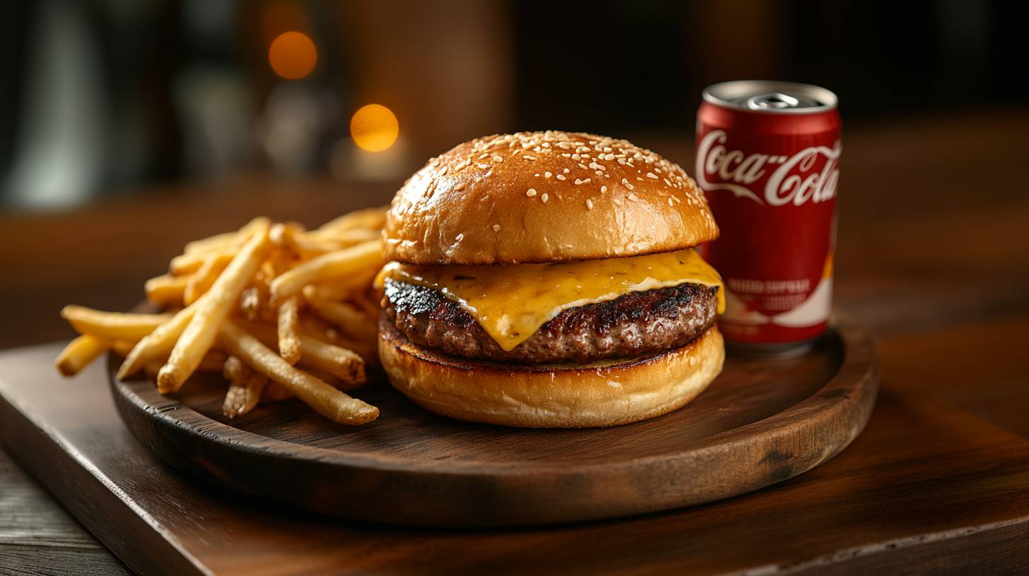 Menu filet burger 🍔🐟 🧀