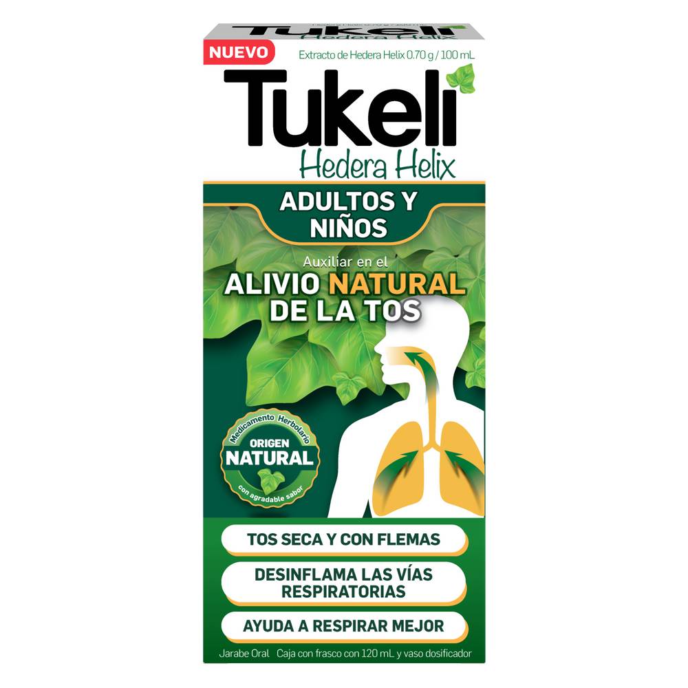 Tukol-D · Guaifenesina dextrometorfano jarabe adulto 2.0 g (125 ml)