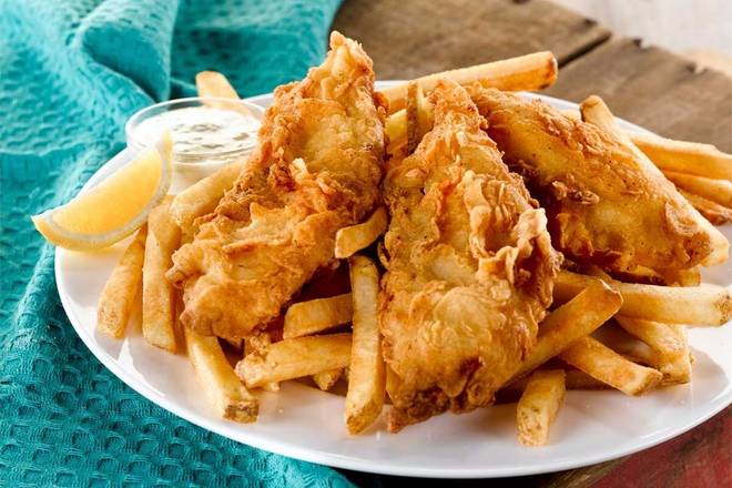 Hand-Battered Fish & Chips