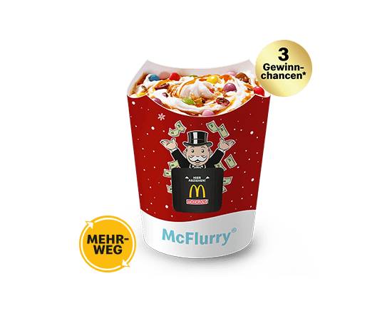 McFlurry® Original Schokolinsen Karamell-Sauce Mehrweg