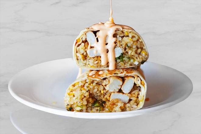 HIBACHI CHICKEN BURRITO