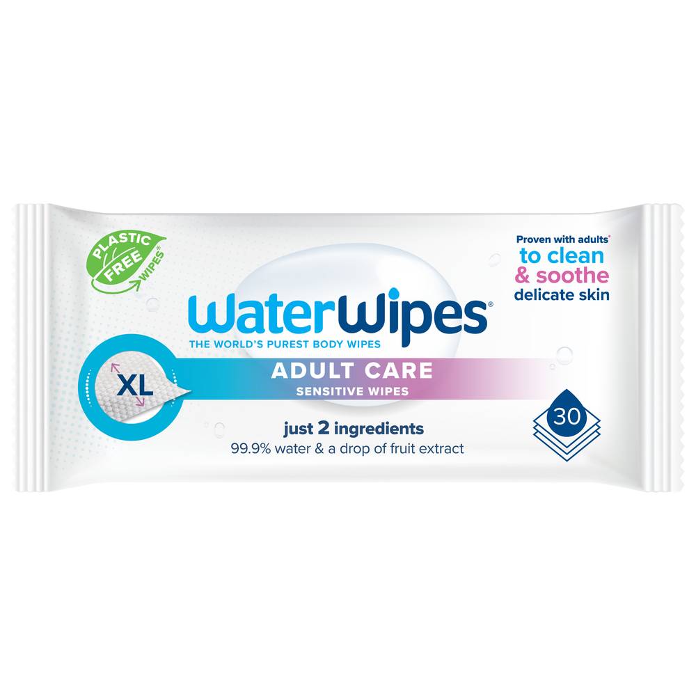 WaterWipes Adult Care Sensitive Wipes