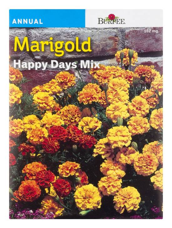 Burpee Marigold Happy Days Mix (5.7 oz)