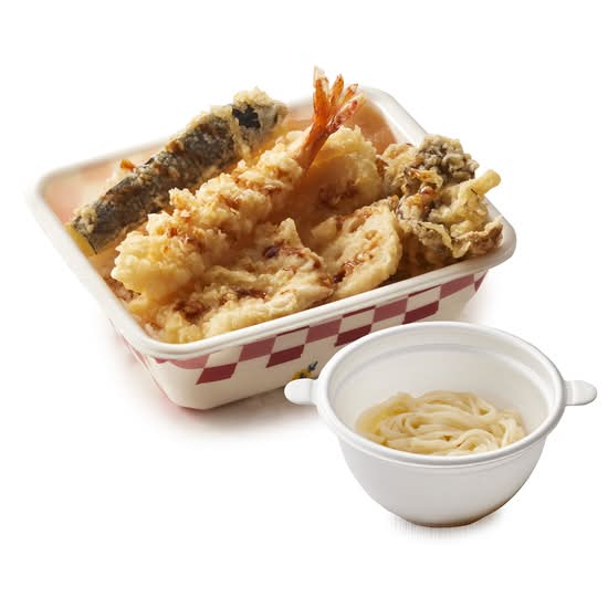 オールスター天丼弁当（冷小うどん）セット