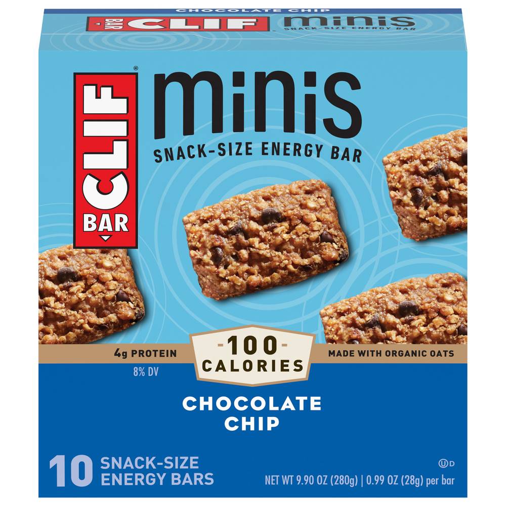 Clif Bar Chocolate Chip Energy Bars, 10 ct