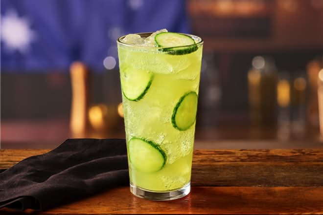 Cucumber Kiwi Refresher