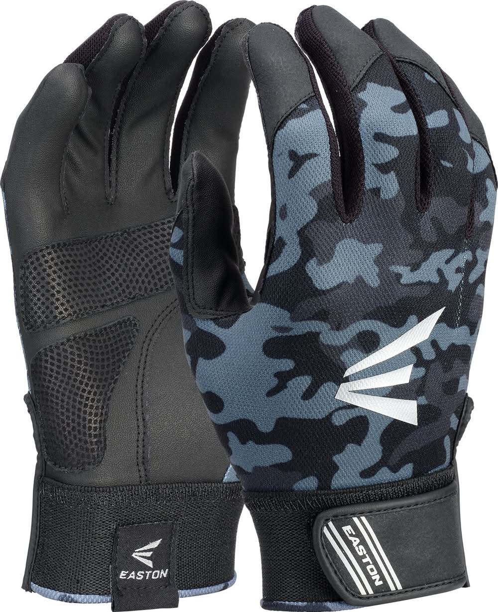 Easton Women's Game Ready Elite Softball Batting Gloves (Black, M)