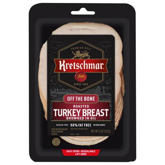 Kretschmar Turkey Off the Bone Sliced Vp (8 oz)