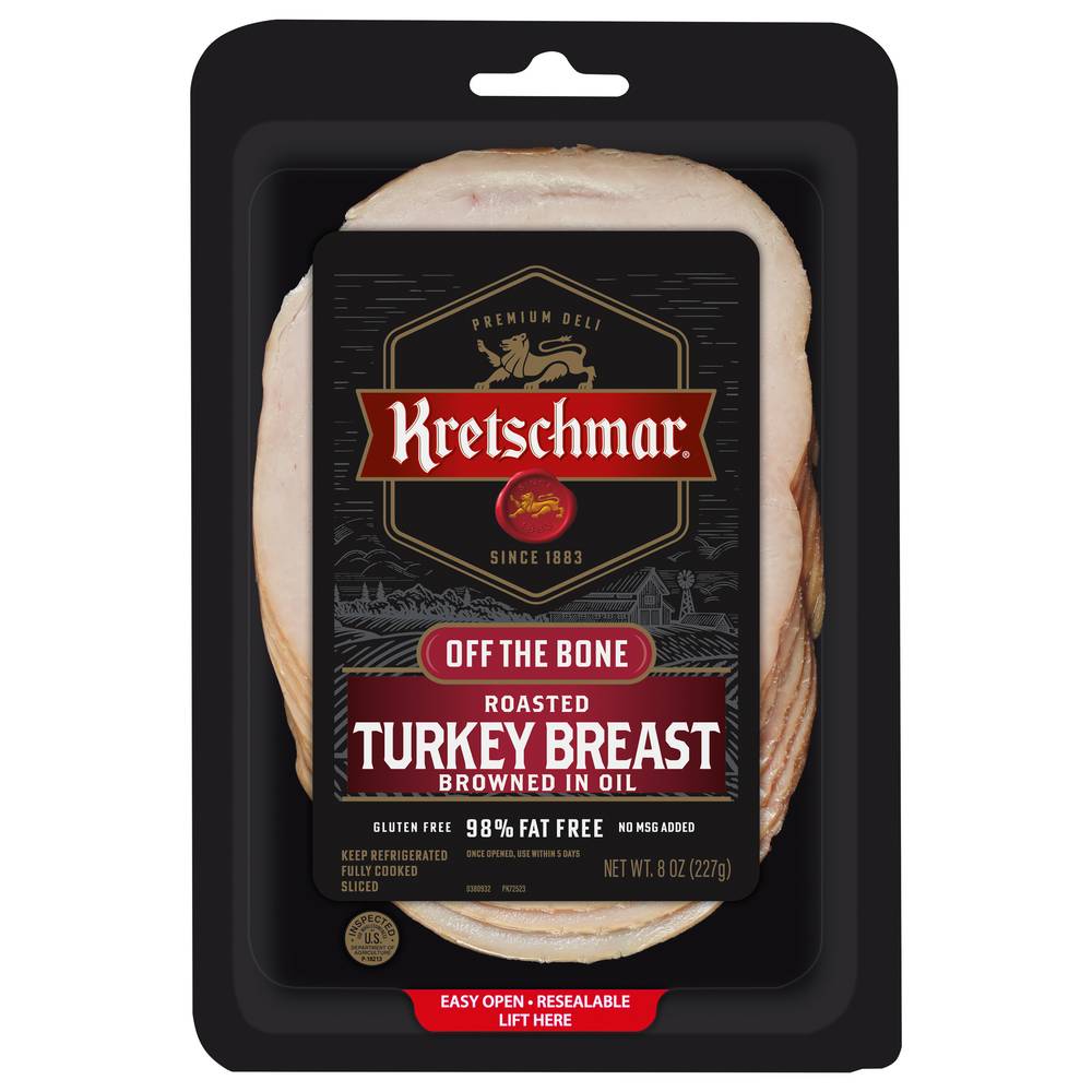 Kretschmar Sliced Roasted Turkey Breast (2.18 lbs)