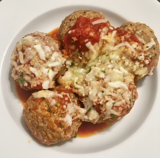 Meatballs Parmigiana