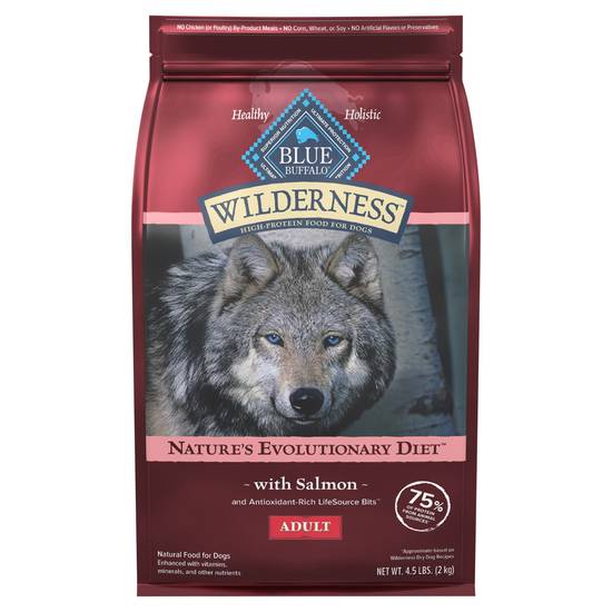 Blue Buffalo High Protein Food For Dogs (salmon)