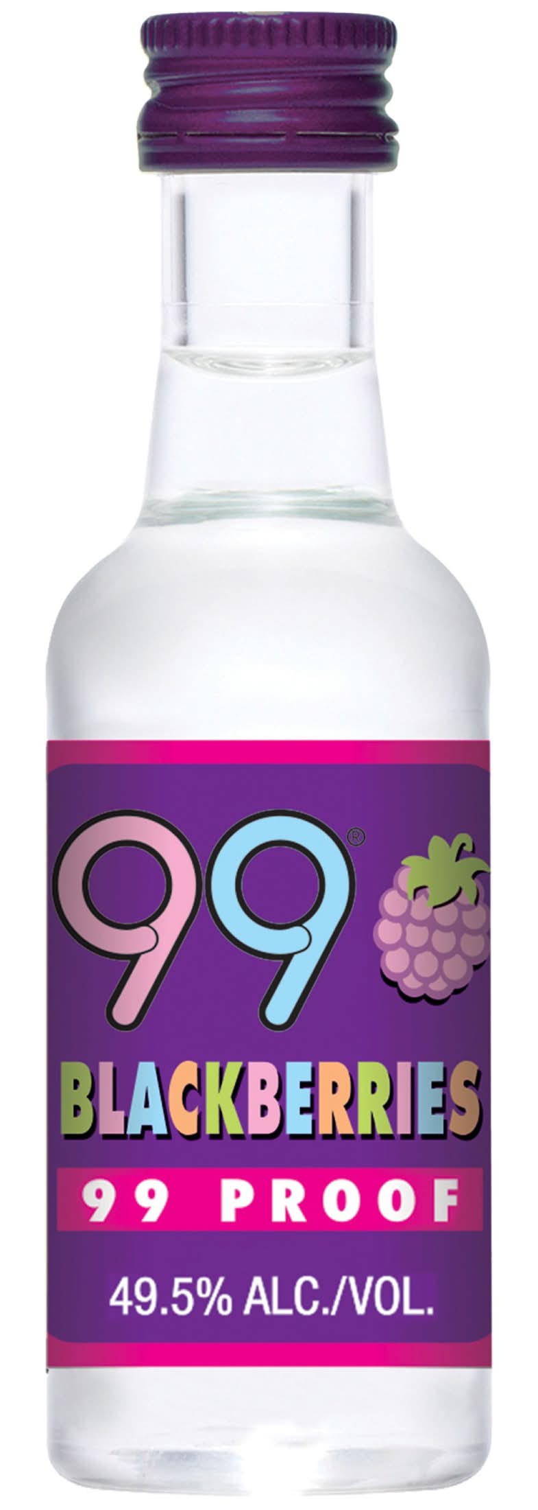 99 Brand Fruit Liqueur, Blackberries (50 ml)