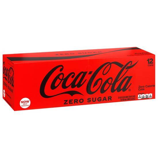 Coke Zero (12oz) (Can) (12-Pack)