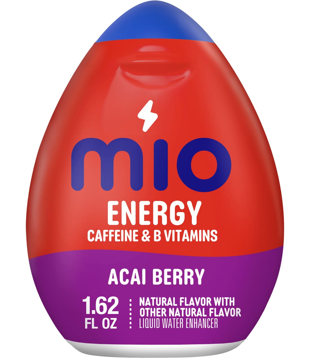 MiO Energy Storm Liquid Water Enhancer Drink Mix, Acai Berry (1.62 fl oz)