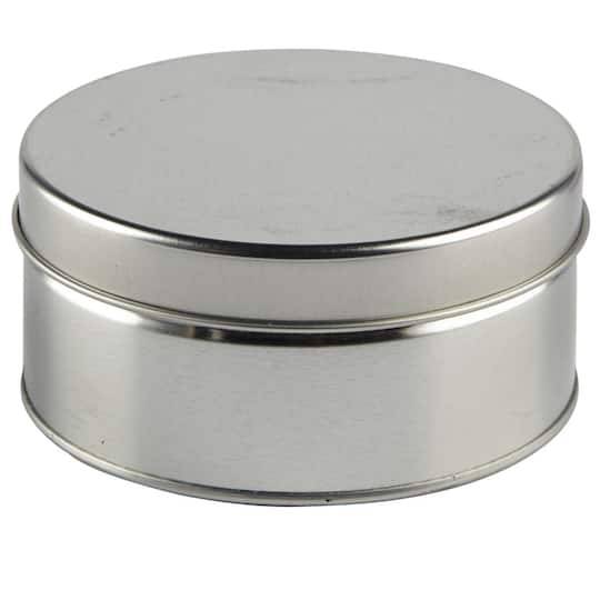 Small Silver Round Tin By Celebrate It