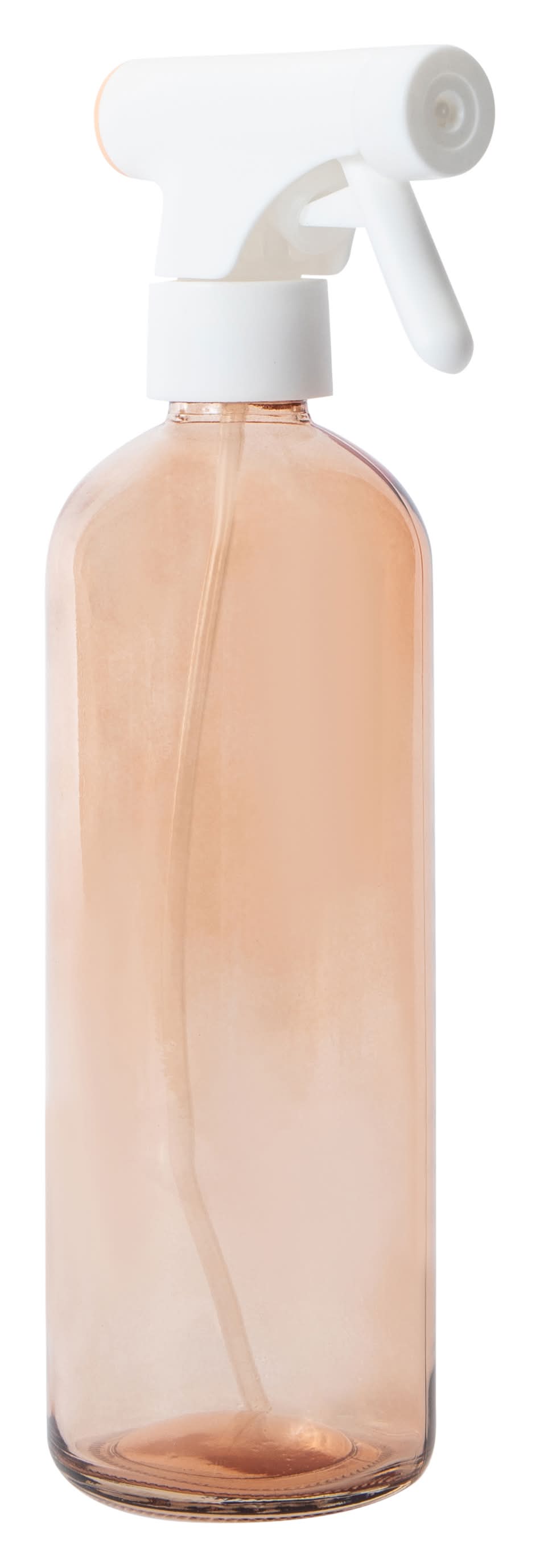 Tinted Glass Spray Bottle 16.9oz Orange