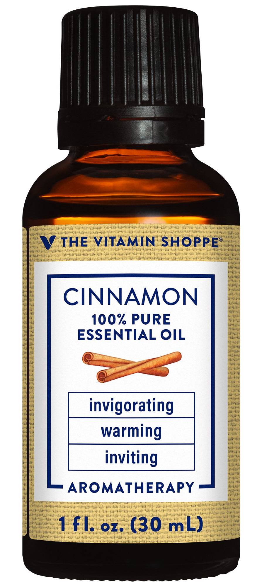 Cinnamon - 100% Pure Essential Oil - Invigorating, Warming, & Inviting Aromatherapy (1 Fl. Oz.)