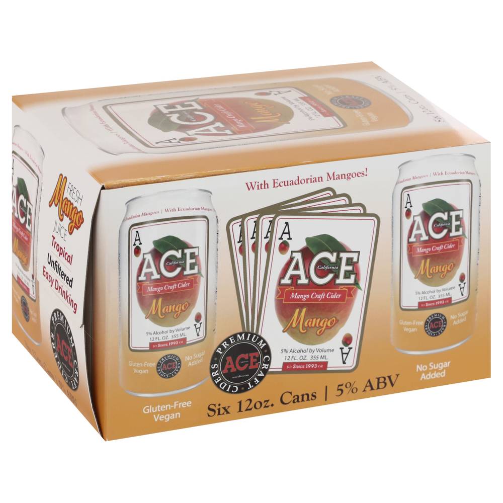 ACE Mango Cider (6 x 12 fl oz)