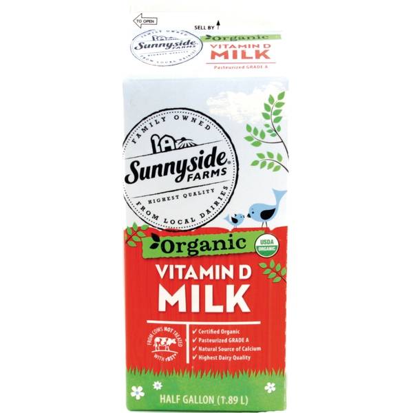 Sunnyside Farms Whole Organic Milk (1.89 L)