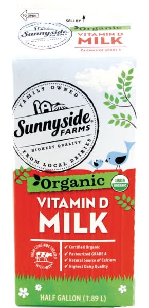 Sunnyside Farms Whole Organic Milk (1.89 L)