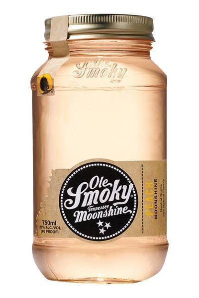 Ole Smoky Peach Moonshine (750ml jar)