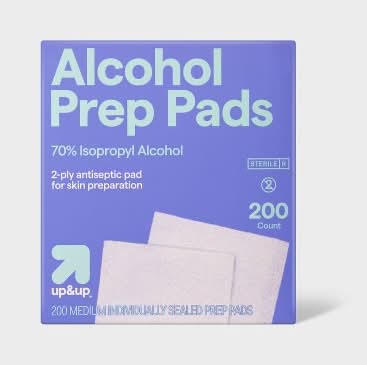 up&up Alcohol Swabs Prep Pads (200 ct)