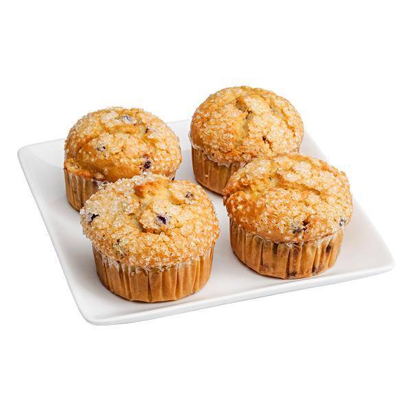 Loaded Jumbo Blueberry Muffins 4Ct