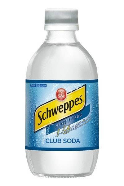 Schweppes Club Soda (6 ct, 10 fl oz)