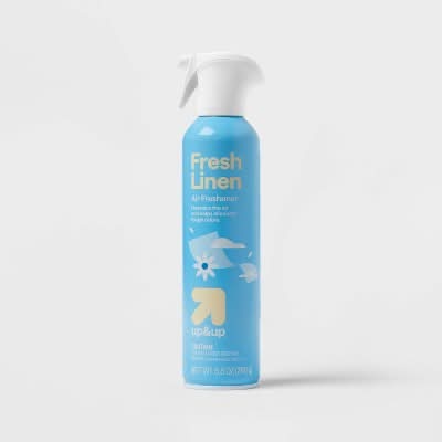 up&up Odor Eliminating Air Freshener Room Spray, Fresh Linen (8.8 oz)